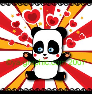 illustration Petit Panda conte jeunesse Petit Nuage